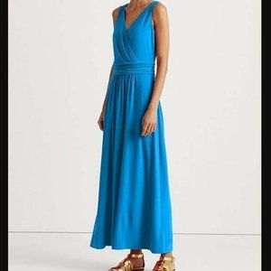 Lauren by Ralph Lauren Sleeveless Maxi Empire Waist Dress, Sz 8, NWOT